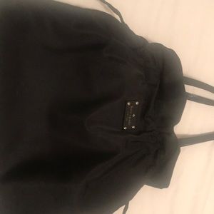 Kate Spade nylon drawstring tote.